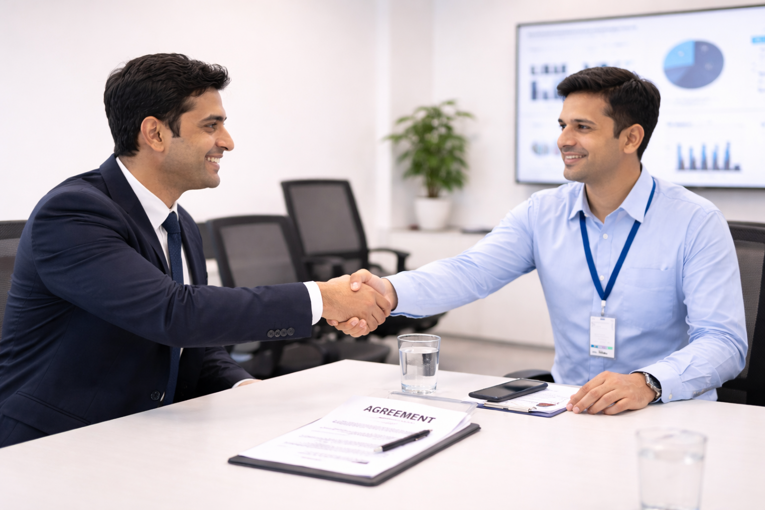 Execution team working together