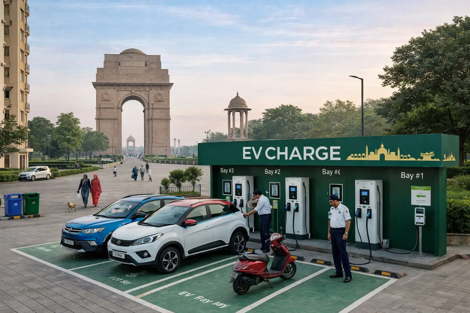 EV Charging Station Infrastructure