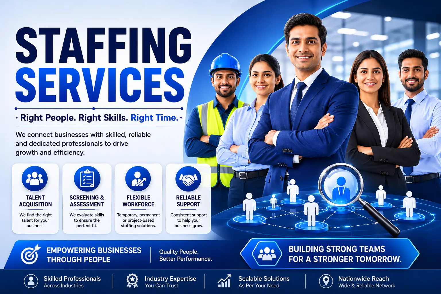 Staffing Services for Flexible and Scalable Workforce Solutions