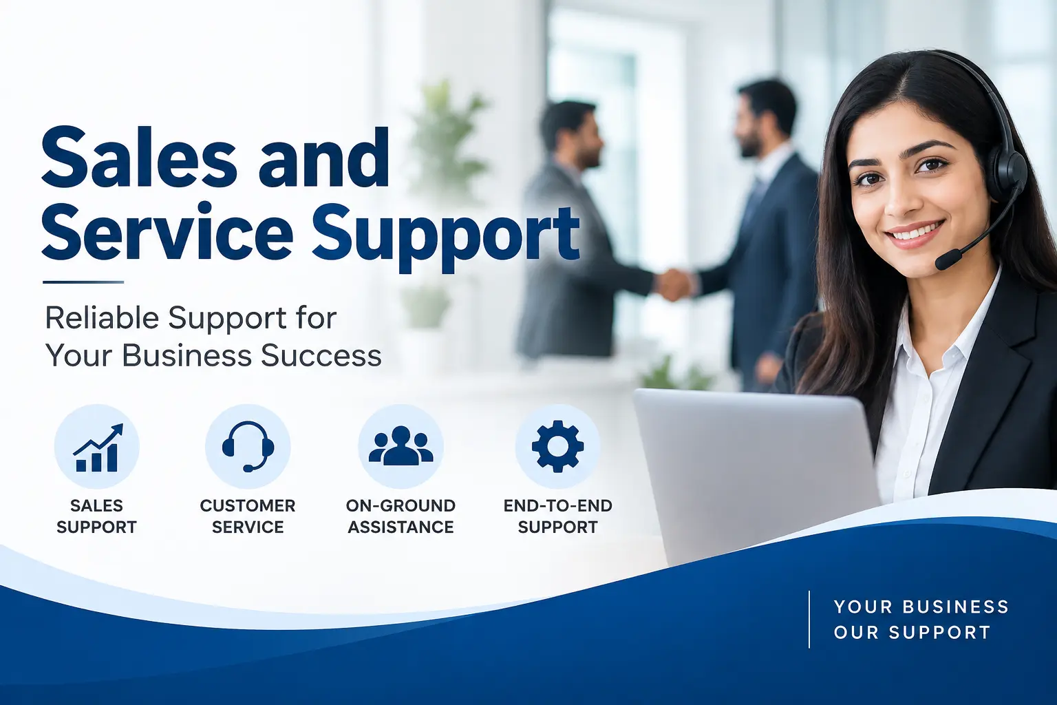 Reliable Sales and Service Support for Business Success